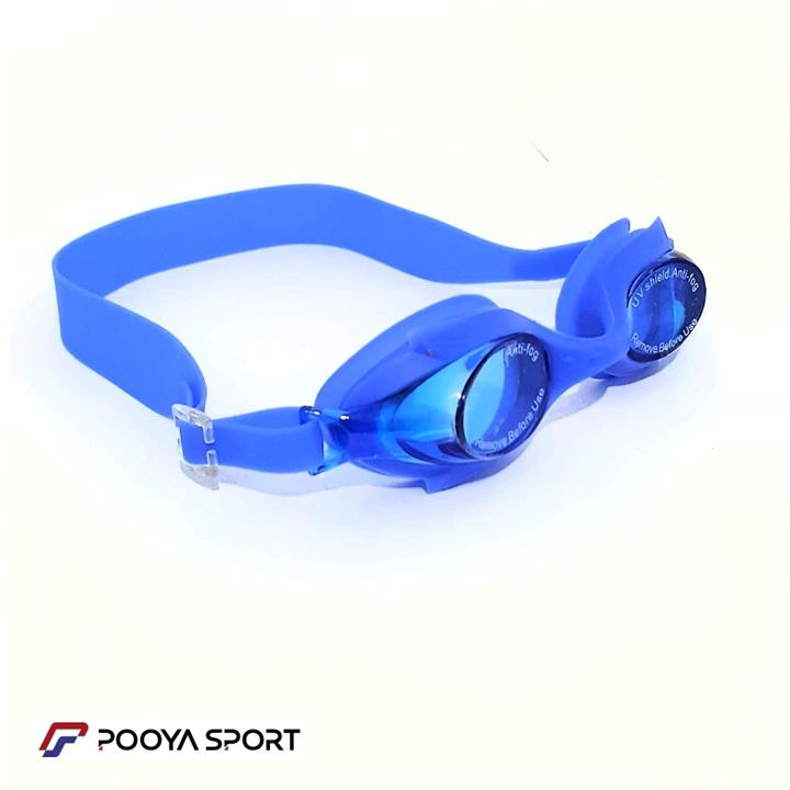عینک شنا بچه گانه ژله ای آبی Pro Sports & Zoto مدل 102